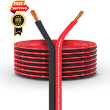 DS18 SW-16GA-100RB 16-GA Ultra Flex Speaker Wire Red and Black 100 Ft -