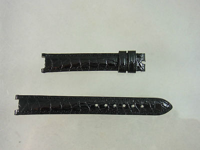 CHOPARD UHREN ARMBAND ERSATZBAND LEDERARMBAND 13mm KROKOLEDER | n214