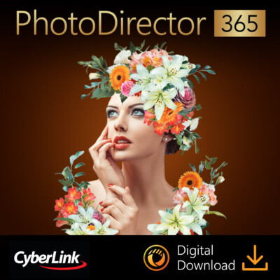 CyberLink PhotoDirector 365 12 Monate ESD Download 64-Bit Windows/Mac eMail