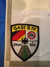 (1809) Ärmelabzeichen ZOLL GAST S IV. ZKOM SÜD