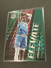 2020-21 Panini Mosaic Christian Wood Green Mosaic Prizm Elevate Insert NM