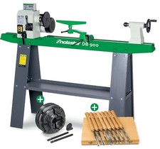 Drechselbank Drechselmaschine Drehbank Holzstar DB 900 *Aktions-Set 2*