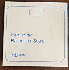 Real Appeal Electronic Bathroom Weight Scale Brand New in Box