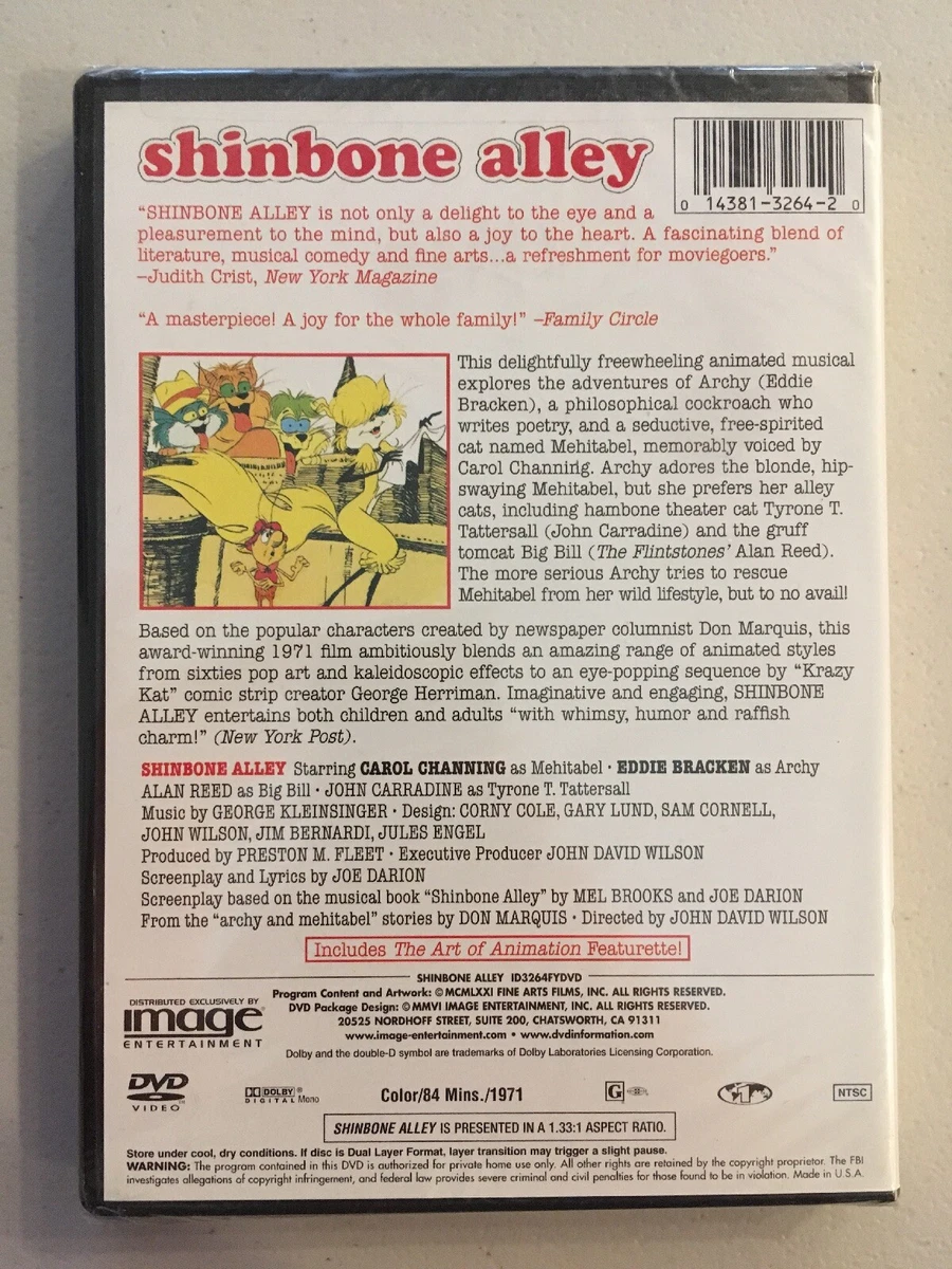 Shinbone Alley (DVD, 2006) 14381326420 | eBay