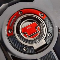 3D-Aufkleber Kompatibel Mit Yamaha Tracer 900 Tappo Serbatoio Rot 2018-2020