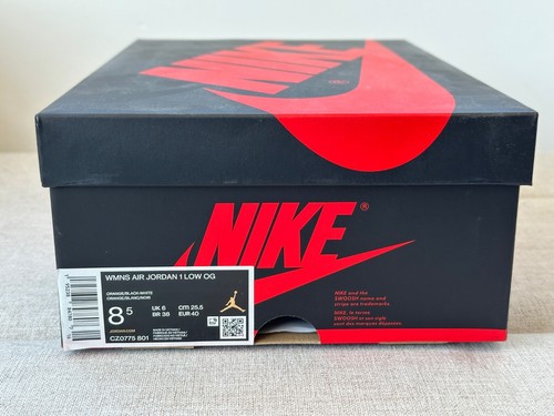 Air Jordan 1 Low OG Starfish GS WMNS 8.5 US 7 EU 40 SKU CZ0775-801 - Bild 17 von 18