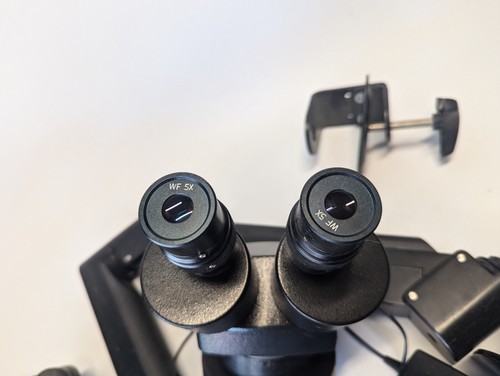 Mikroskop auf Flexarm mit Klemme - Bild 8 von 9