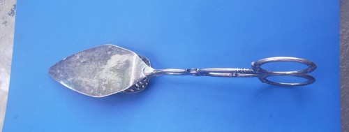 Vintage 9.5" Silver Tone Solingen Salad Server. Germany - Picture 3 of 7