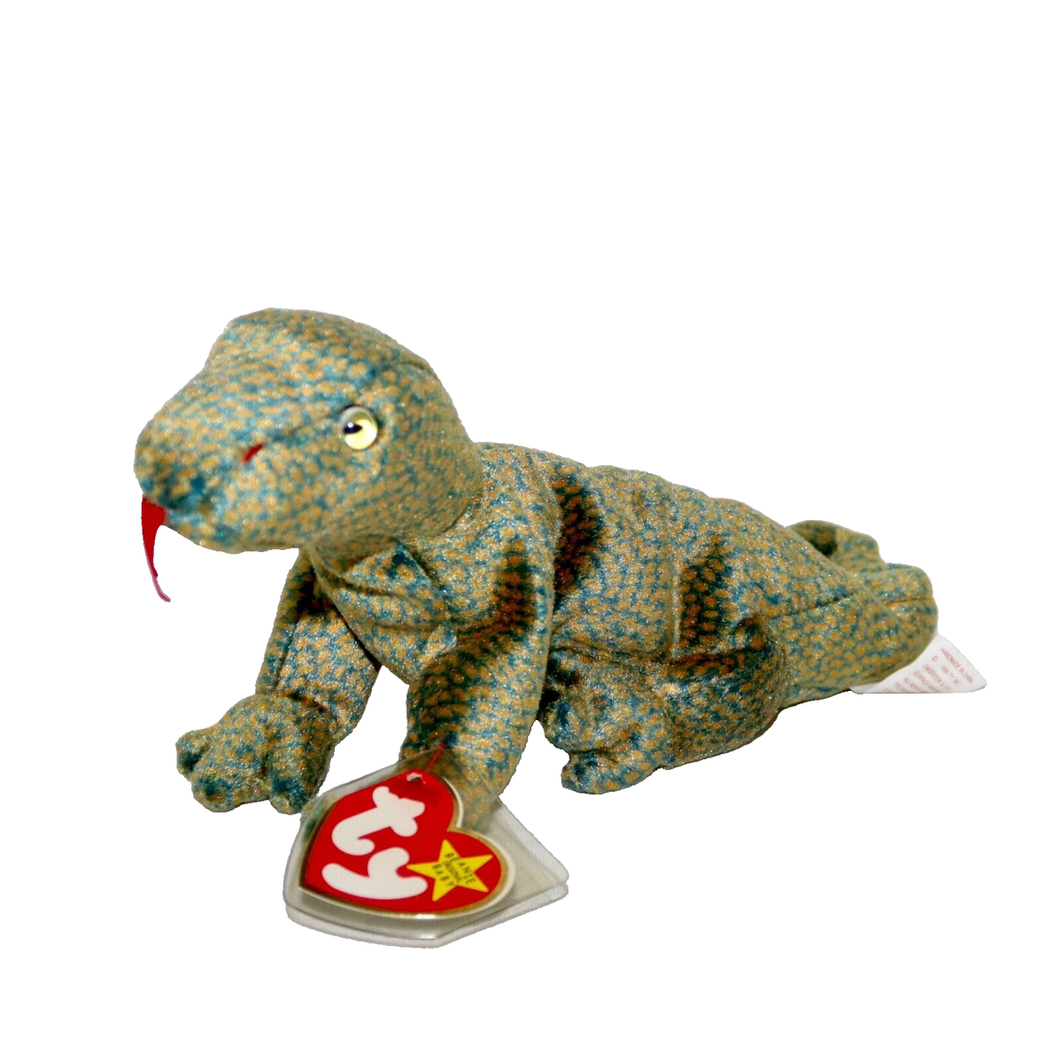 TY Beanie Baby Scaly The Lizard #4263 Tag Errors 1999 Retired