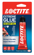 LOCTITE EXTREME GLUE No Drip Gel Crystal Clear Adhesive Multi Use 2596210 0.6 oz