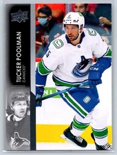 2021-22 Upper Deck #652 Tucker Poolman