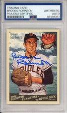 2009 UD GOODWIN CHAMPIONS Brooks Robinson Signed Card PSA DNA COA Autographed