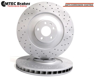 Audi S8 Plus Quattro Vorne Performance Coated Gelochte Bremsscheiben 400mm