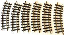 LGB - 1100 - 6 PIECES RAILS COURBES RAIL