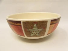 Holiday Spice by Pfaltzgraff Soup/Cereal Bowl Holiday Motif & Objects Rim b410