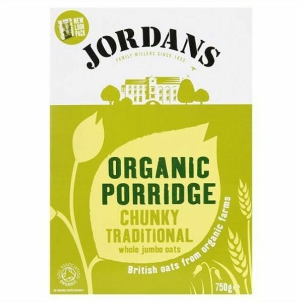 Jordans Organic porridge oats 750g (5010477201102)
