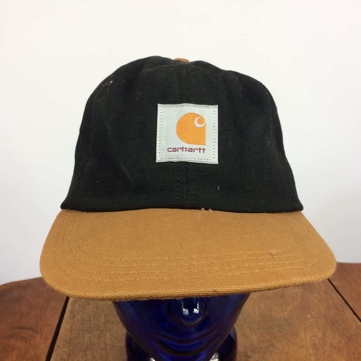 Vintage 80s 90s Carhartt Insulated Winter Work Canvas Hat
