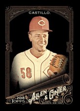2018 TOPPS ALLEN GINTER X BASEBALL BASE CARD #236 Luis Castillo Reds