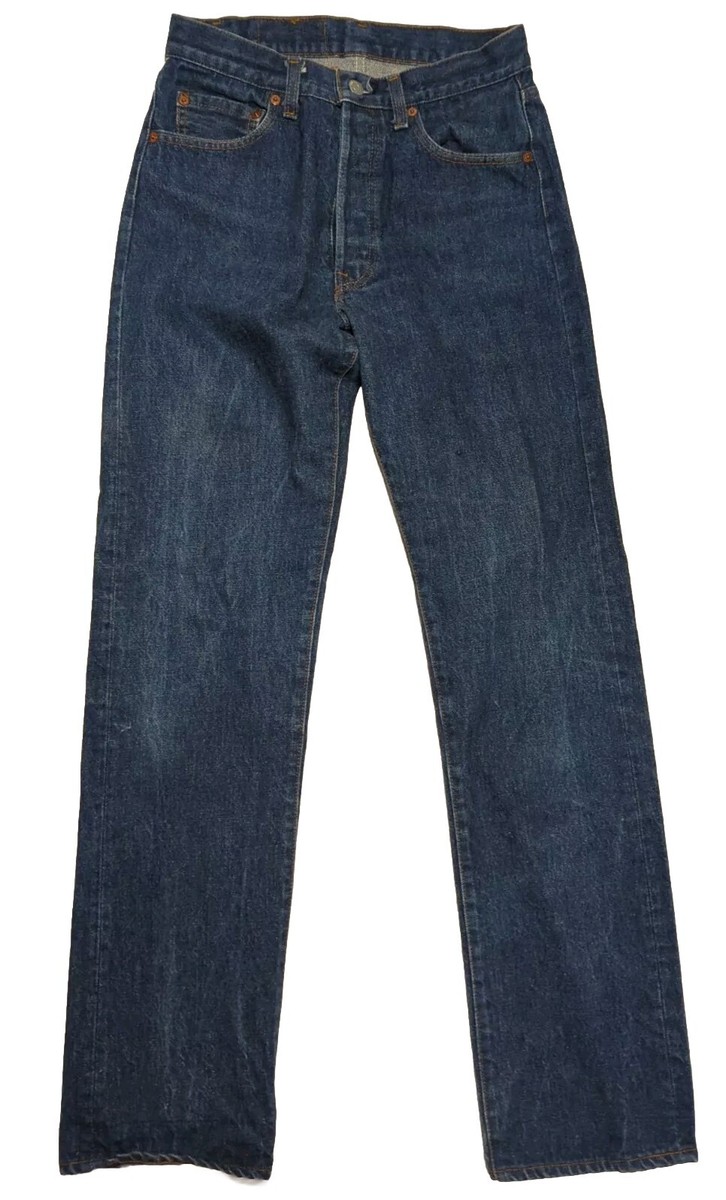Vintage 80's Levi's 501 Blue Jeans Denim 31x36 (Actual 29x 33