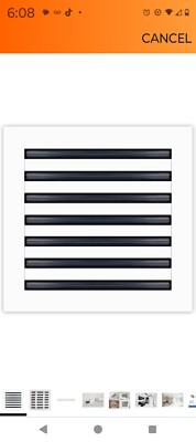 14x14 Modern AC Vent Cover Diffuser By Buildmart