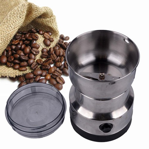 Electric Coffee Bean Stainless Steel Grinder Nut Blender (110 VAC) - Picture 3 of 6