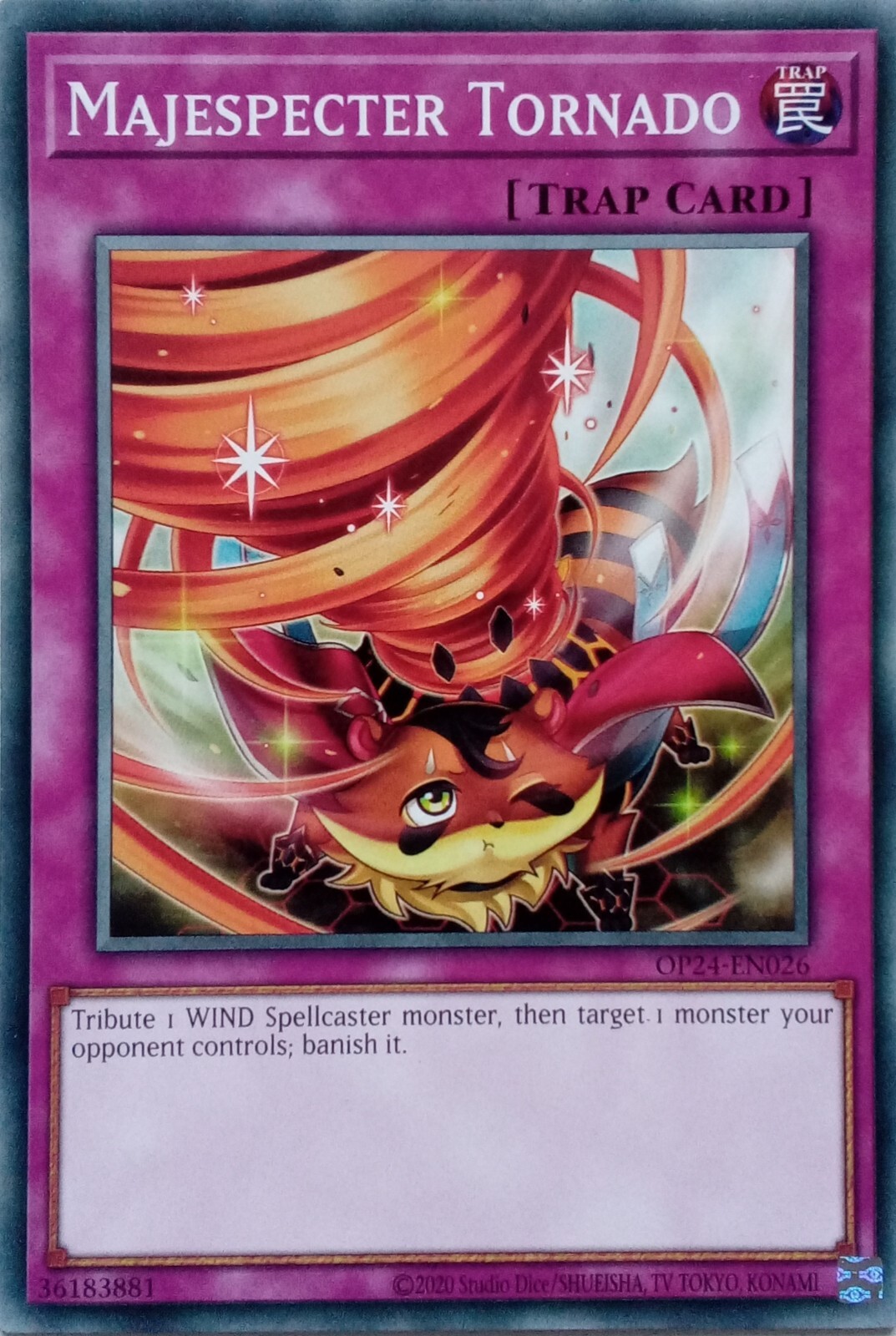 OP24-EN026 Majespecter Tornado Common 1st Edition Yugioh Card