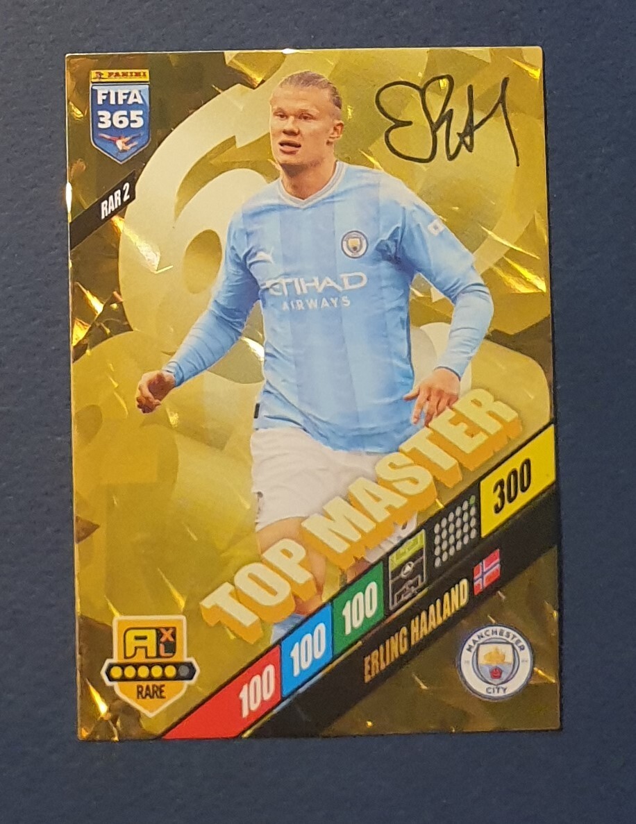 ERLING HAALAND TOP MASTER - Panini FIFA 365 Adrenalyn XL