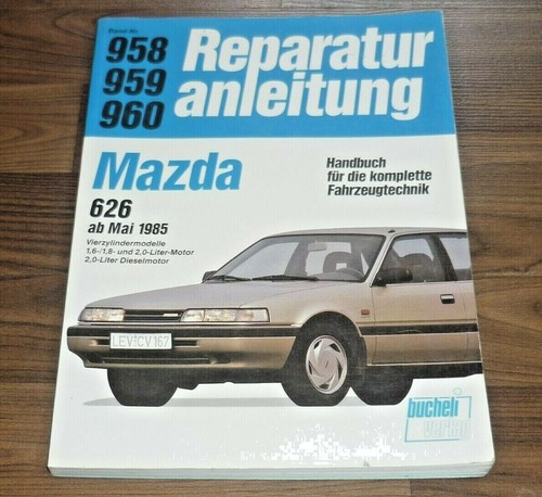 MAZDA 626 II Benzin und Diesel 1985- Motor Getriebe Fahrwerk WERKSTATT HANDBUCH