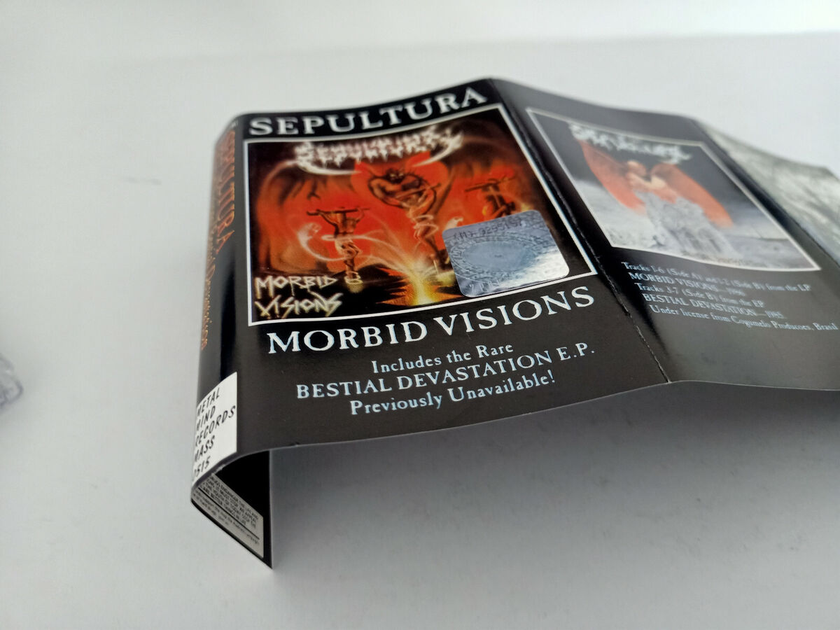 Sepultura - Morbid Visions / Bestial Devastation - Cassette, Made