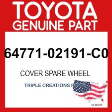Toyota Genuine 6477102191C0 Cover Spare Wheel 64771-02191-C0 OEM