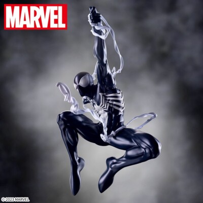 MARVEL COMICS Black Costume Spider-Man & Venom Luminasta Figure