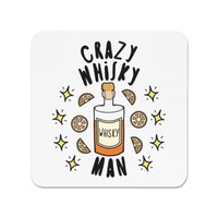 VerrüCkte Whiskey Mann Stars KüHlschrankmagnet Lustiger Witz Drunk Vatertag