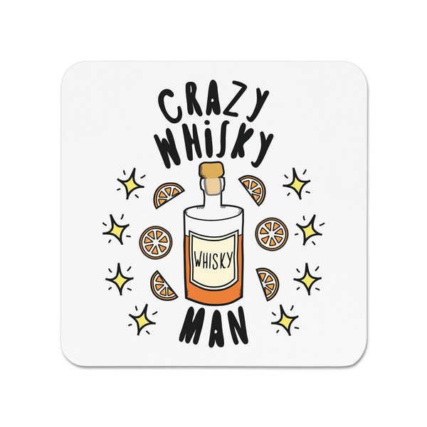 VerrüCkte Whiskey Mann Stars KüHlschrankmagnet Lustiger Witz Drunk Vatertag-image