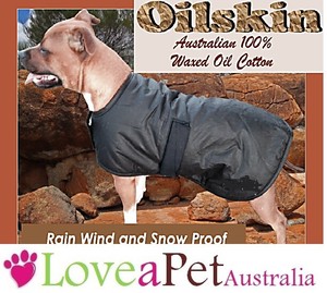 oilskin dog jacket