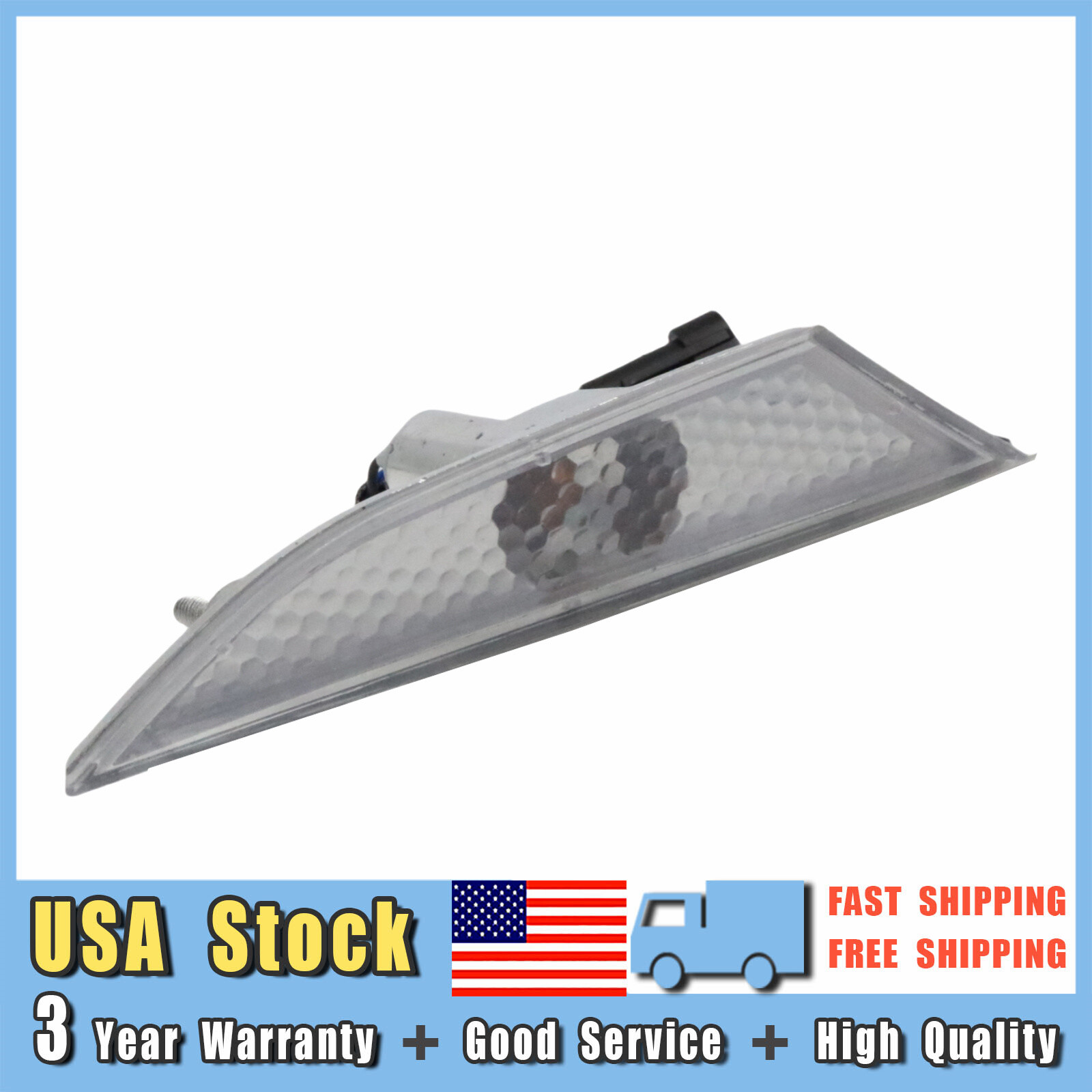 NEW Clear Side Marker Indicator Lens with bulb For Lamborghini Gallardo 560 570
