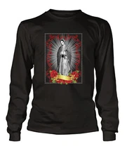 Virgin Maria Mens Pro Club Shaka Tee Shirt  Big Tall Small Religious Graphic Tee