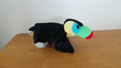 PILLOW CHUMS Tucan 9.5'' Plush Stuffed Animal 