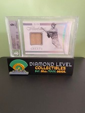 2016 PANINI FLAWLESS MATERIAL GREATS GAME USED JRY LOU GEHRIG #D /25 HOF YANKEES
