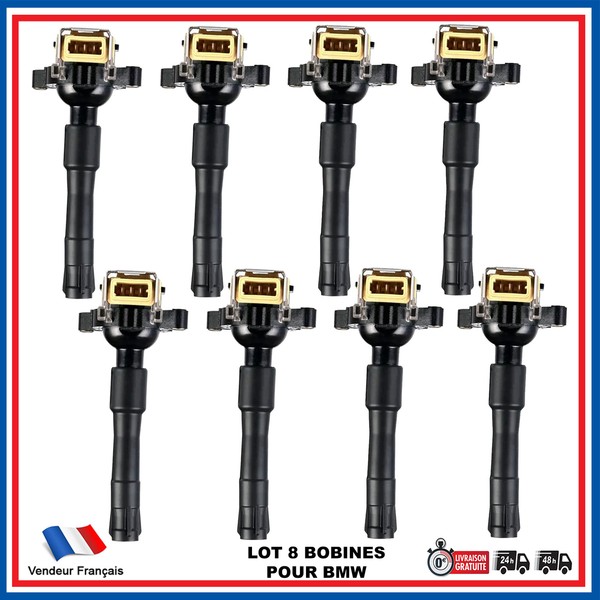 8 ZüNdspule FüR Serie 7 & 8 E38 E31 X3 E83 X5 E53 12131703825 12131748017-image