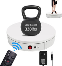 Motorized Rotating Display Stand, 360 Degree Electric Rotating Turntable for Pho