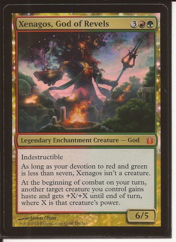Magic The Gathering 1x Foil Xenagos God Of Revels Mtg Nm Born Of The Gods Ebay Magic The Gathering 1x Foil Xenagos God Of Revels Mtg Nm Born Of The Gods Ebay