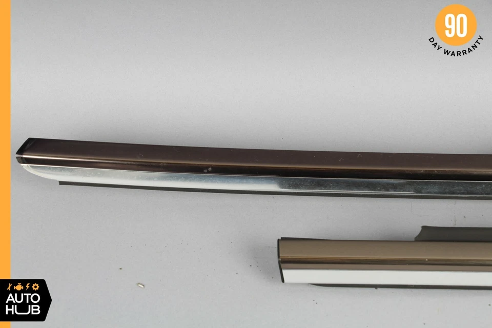 00-06 Mercedes W220 S500 S600 porta janela vedação climática tira lado direito fabricante de equipamento original - Imagem 2 de 4