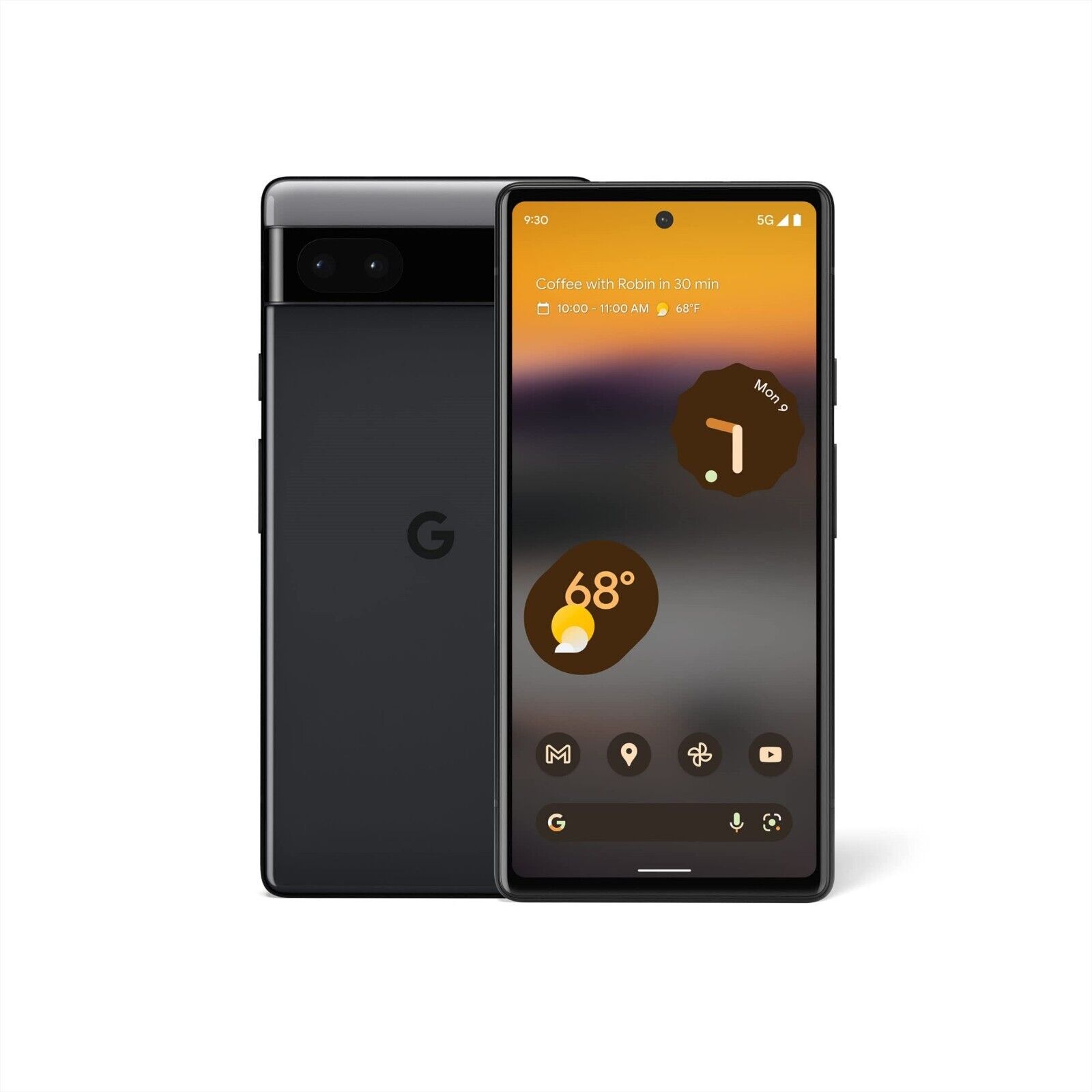 Google Pixel 6a 5G UW GX7AS - 128GB - Charcoal &lpar;Verizon&rpar;