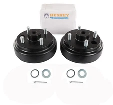 2x Golf Cart Rear Wheel Brake Drum Hub W/ 24 Splines For EZGO TXT Electric 1982+