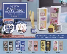 Diffuser mascot miniature Size Capsule Toy 5 Types Full Comp Set Gacha New Japan