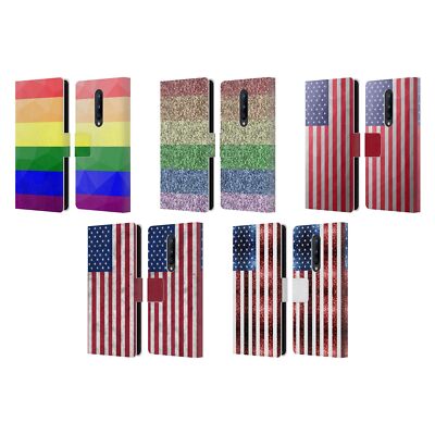 OFFICIAL PLDESIGN FLAGS LEATHER BOOK WALLET CASE COVER FOR ONEPLUS PHONES