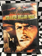 For a Few Dollars More DVD Very Good Clint Eastwood Widescreen