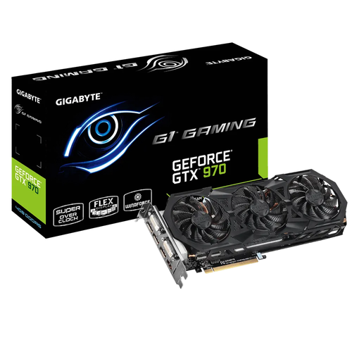 Gigabyte GeForce NVIDIA GTX 970 G1 4GB GDDR5 Gaming Graphics Card - Picture 5 of 12