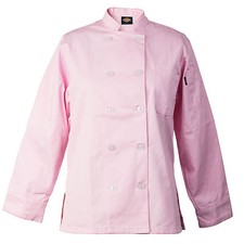 Dickies Bettina Women's Chef Coat, Flattering Fit 10 Button Chef Jacket DC115