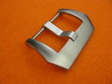 NEW 22mm SWISS 316L Stainless SCREW-IN Pre-V Buckle for PANERAI Brush Finish x1
